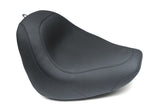 Mustang Tripper Wide Solo Seat for 2018-20 Harley Softail Fat Bob - Smooth/Black - 75704