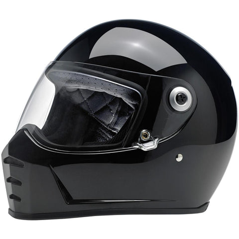 Biltwell Lane Spliter Helmet - Gloss Black - Medium
