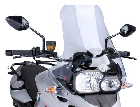 Puig Touring Windscreen for 2012-17 BMW F700GS - Clear - 6365W