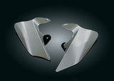 Kuryakyn Airmaster Saddle Shields for Harley FLT/FLH - Reflective Smoke - 1188