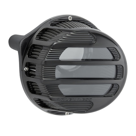 Arlen Ness Sidekick Air Cleaner for 2000-17 Harley Touring (Excludes TBW) - Black - 81-304