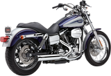 Cobra USA PowerPro RPT Exhaust for 2012-17 Harley Dyna models - 4 In - Chrome - 6468