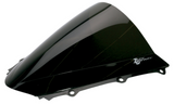 Zero Gravity Double Bubble Windscreen for 2004-07 Honda CBR1000RR - Dark Smoke - 16-423-19
