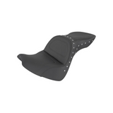 Saddlemen Explorer Special 2-Up Seat for 2018-20 Harley Softail Breakout - Black/Studded - 818-31-039