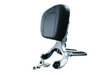 Kuryakyn 1660 - Multi-Purpose Driver & Passenger Backrest - Chrome