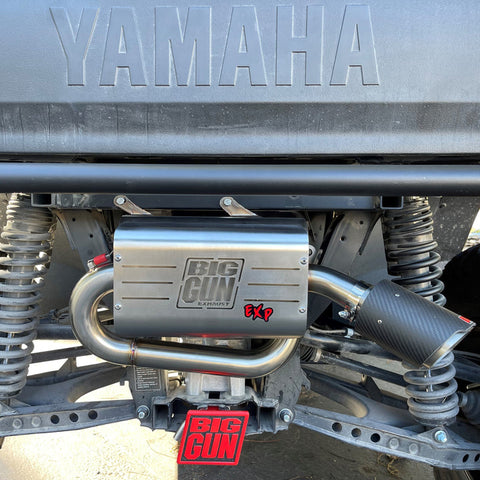 Big Gun Exhaust Explorer Slip-On Muffler for 2021-22 Yamaha YXF1000 Wolverine RMAX2/4 - 15-2362