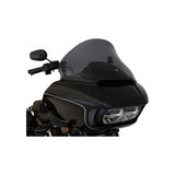 Klock Werks Pro-Touring Flare Windshield for 2015-up Harley Road Glide models - 15 inch - Dark Smoke