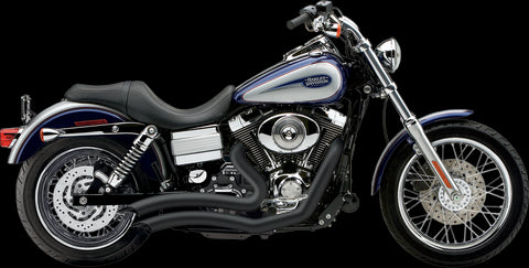 Cobra 6229B Speedster Short Swept Exhaust for Harley Dyna Low Rider / Wide Glide