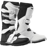 THOR Blitz XP Womens Riding Boots - Black/White - Size 5