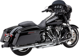 Cobra 3 Inch RPT Slip-On Mufflers for 2017-22 Harley FL Touring models - Chrome - 6071