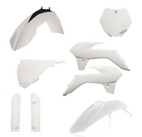 Acerbis Full Replacement Plastics Kit for 2013-17 KTM 85 SX - White - 2314340002