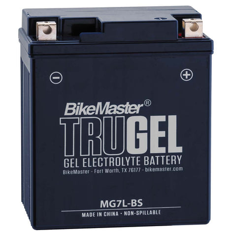 BikeMaster TruGel Battery - 12 Volt - MG7L-BS