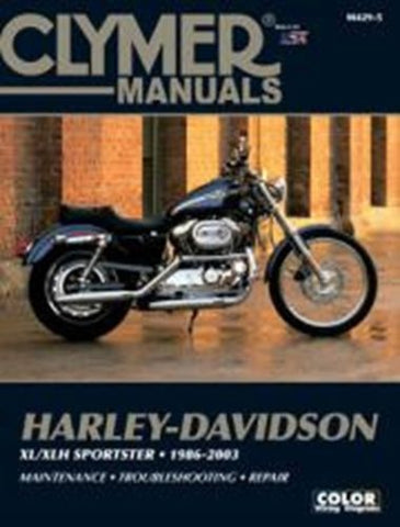 Clymer M4295 Service Manual for 1986-03 Harley Davidson XL/XLH Sportster