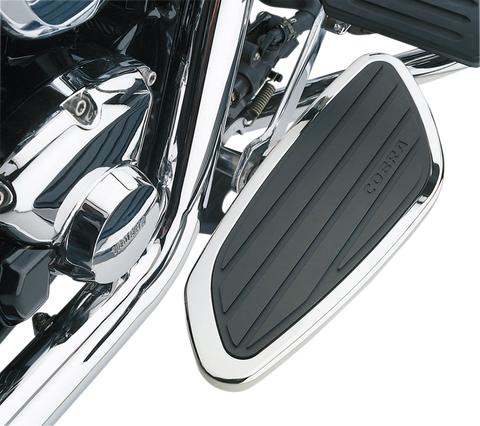 Cobra USA Swept Driver Floorboard for 2007-19 Honda VT750C Models - 06-4118