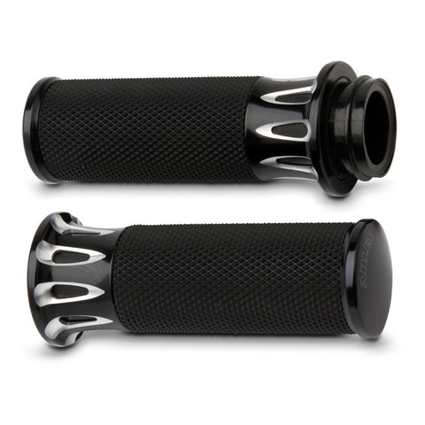 Arlen Ness Fusion Series Grips for Harley Electra / Road - Deep Cut - 07-319