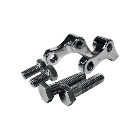 LA Choppers Rear Lowering Kit for 1995-05 Harley Dyna models - Chrome - LA-7590-01