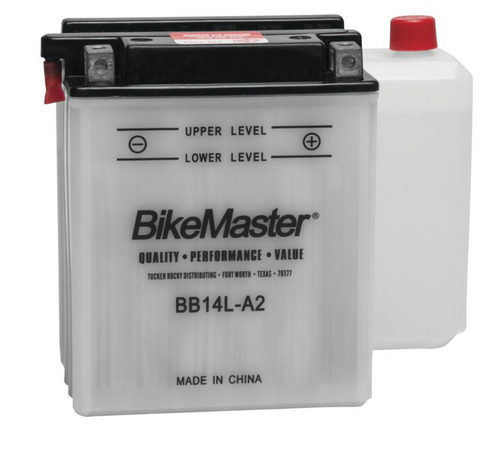 Bike Master Performance Conventional Battery - 12 Volt - BB14L-A2
