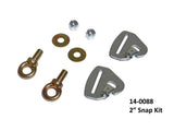 Dragonfire Racing Quick Release Harness Mounting Kits- 2 Inch Snap Kit - 14-0088