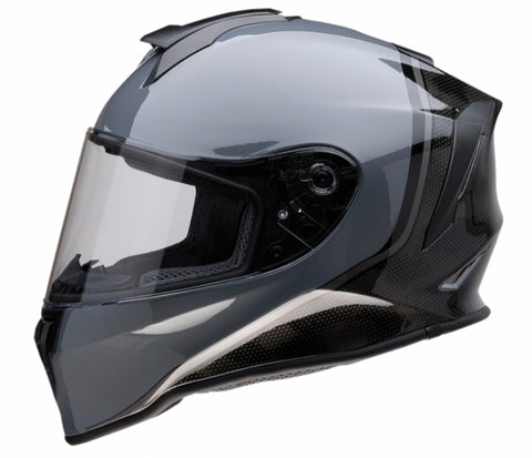 Z1R Youth Warrant Kuda Helmet - Gray - Medium
