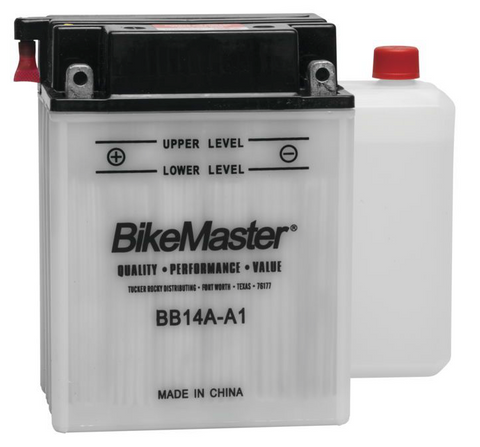 Bike Master Performance Conventional Battery - 12 Volts - BB14A-A1