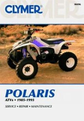 Clymer Service & Repair Manual for 1985-95 Polaris ATV Models - M496