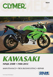Clymer Service & Repair Manual for 1988-12 Kawasaki EX250 Ninja 250R - CM241