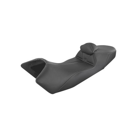 Saddlemen Adventure Tour 2-Up Seat with Lumbar Support for 2014-20 KTM 1090/1190/1290 Adventure models - Black/Smooth Stitched - 0810-KT11BR
