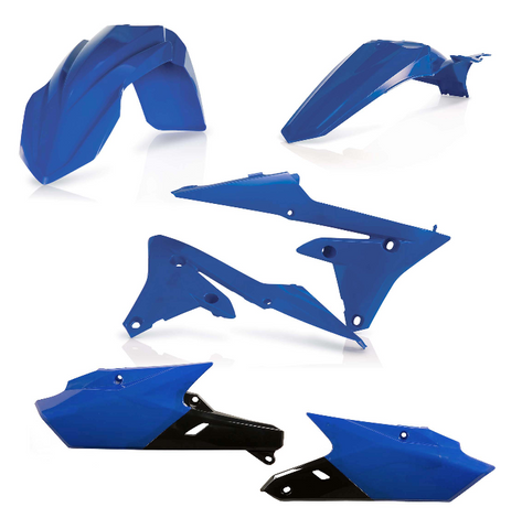 Acerbis Standard Replacment Plastics Kit for 2014-18 Yamaha YZ 250F/450F - Blue - 2374180003