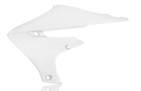 Acerbis Radiator Shrouds for Yamaha WR/YZ models - White - 2685870002