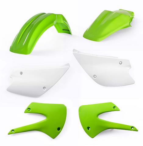 Acerbis Plastic Standard Kit for 1998-13 Kawasaki KX85 - Original 12 - 2041090206