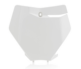 Acerbis Front Number Plate for KTM models - White - 2736276811