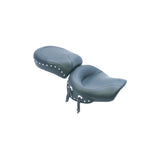 Mustang Touring 2-Piece Seat for 1996-08 Kawasaki VN1500 Vulcan - Studded/Wide - 75960