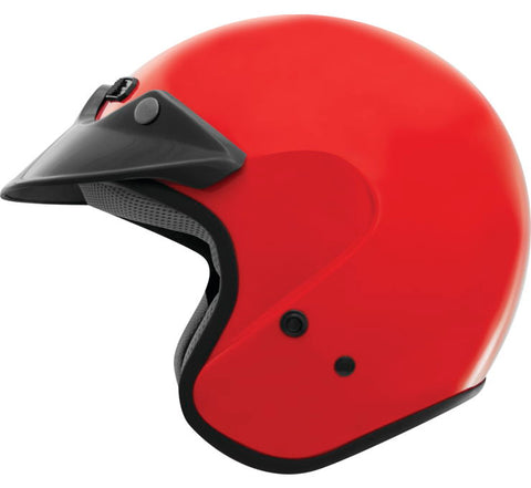 THH T-381 Helmet - Red - Medium
