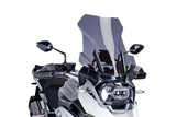 Puig Touring Windscreen for 2013-18 BMW R1200GS/Adventure - Dark Smoke - 6486F