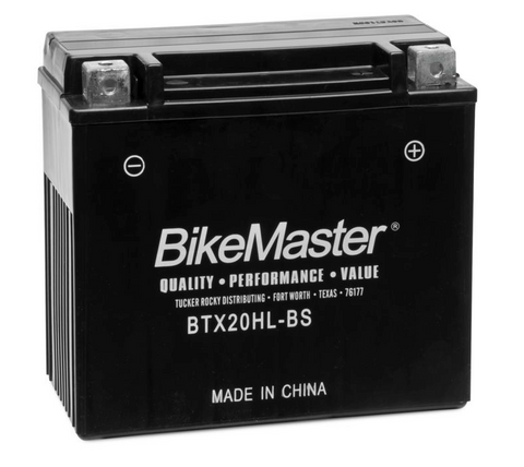 Bike Master Performance+ Maintenance Free Battery - 12 Volts - BTX14AHL-BS