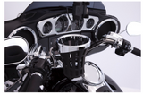 Ciro Perch Mount Big Ass Drink Holder for Harley-Davidson - Chrome - 50810