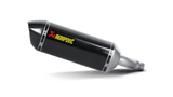 Akrapovic Carbon Fiber Slip-On Mufflers for 2013-16 Kawasaki EX300 / Z300 - S-K3SO1-ZC