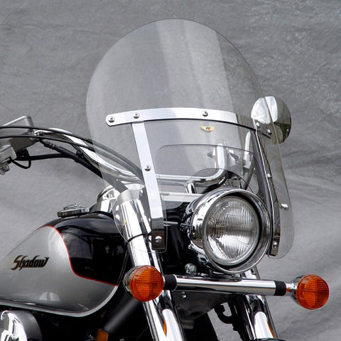 National Cycle Low Boy Heavy Duty Windshield - Clear - N2221