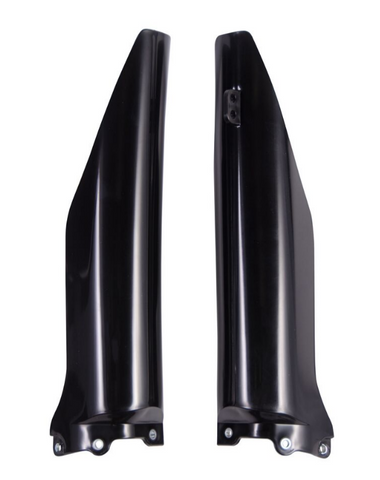 Acerbis Fork Covers for Suzuki KX / KXE models - Black - 2115000001