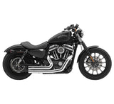 Cobra USA 909 Speedster Exhaust for 2014-18 Harley Sportster models - Chrome - 6705