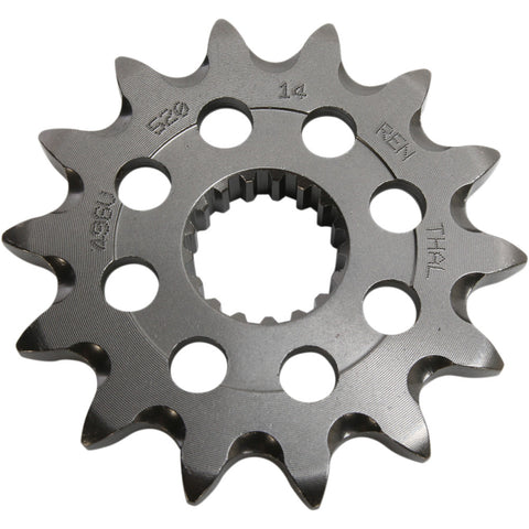 Renthal Ultralight Grooved Front Sprocket - 520 Chain Pitch x 14 Teeth - 496U-520-14GP