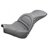 Saddlemen Explorer Special 2-Up Seat for 2018-22 Harley Softail Street Bob/Standard - Black/Studded - 818-30-039