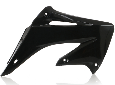 Acerbis Radiator Shrouds for Honda CR / CRE models - Black - 2043590001