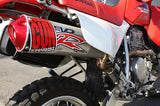 Big Gun Exhaust EVO Race Slip-On Muffler for 85-00 XR600 / 93-21 XR650L Honda - 09-1612