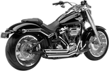 Cobra USA Speedster Slashdown Exhaust System for 2018-22 Harley Softail Breakout/Fat Boy - Chrome - 6863