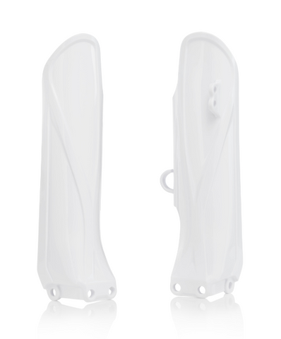 Acerbis Fork Covers for 2019-21 Yamaha YZ85 - White - 2742650002