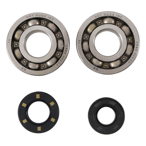Hot Rods Crankshaft Main Bearing and Seal Kit for 1987-01 Kawasaki KX250/KDX250 - K005