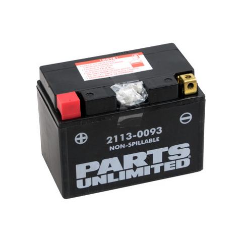 Parts Unlimited AGM Maintenance-Free Battery - 12 Volt - YTZ14S