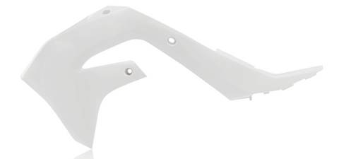 Acerbis Radiator Shrouds for Kawasaki KX models - White - 2736300002