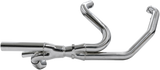 Bassani Xhaust 2x2 Dual Headpipes for 2009-16 Harley Models - 1F14A